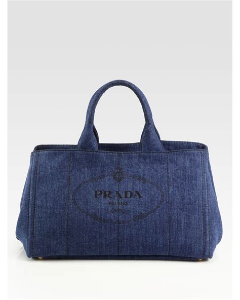 prada shopping bag 2016|prada denim tote bag.